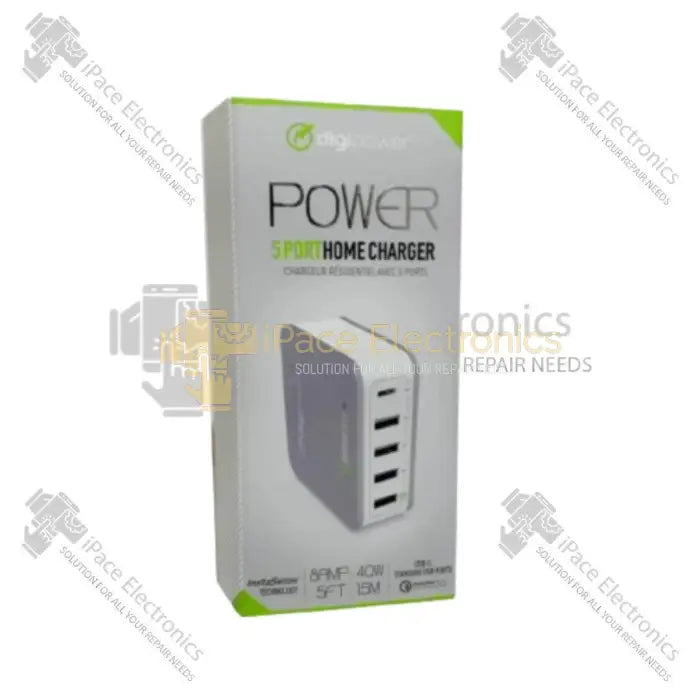 5 Port Home Charger Digipower Accessories