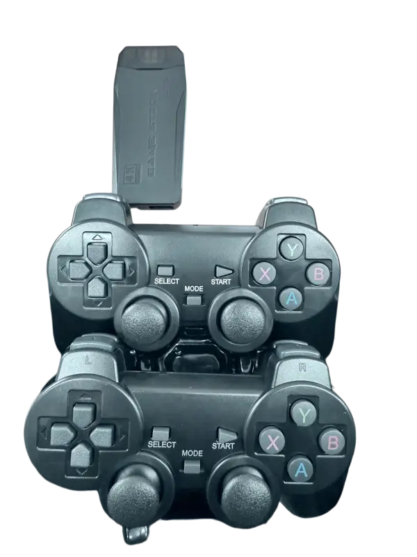 64GB M8 Retro Game-Stick with Built-in 9 Emulators 20,000 + Games 4K HDMI Output and 2.4GHz Wireless Controller for TV