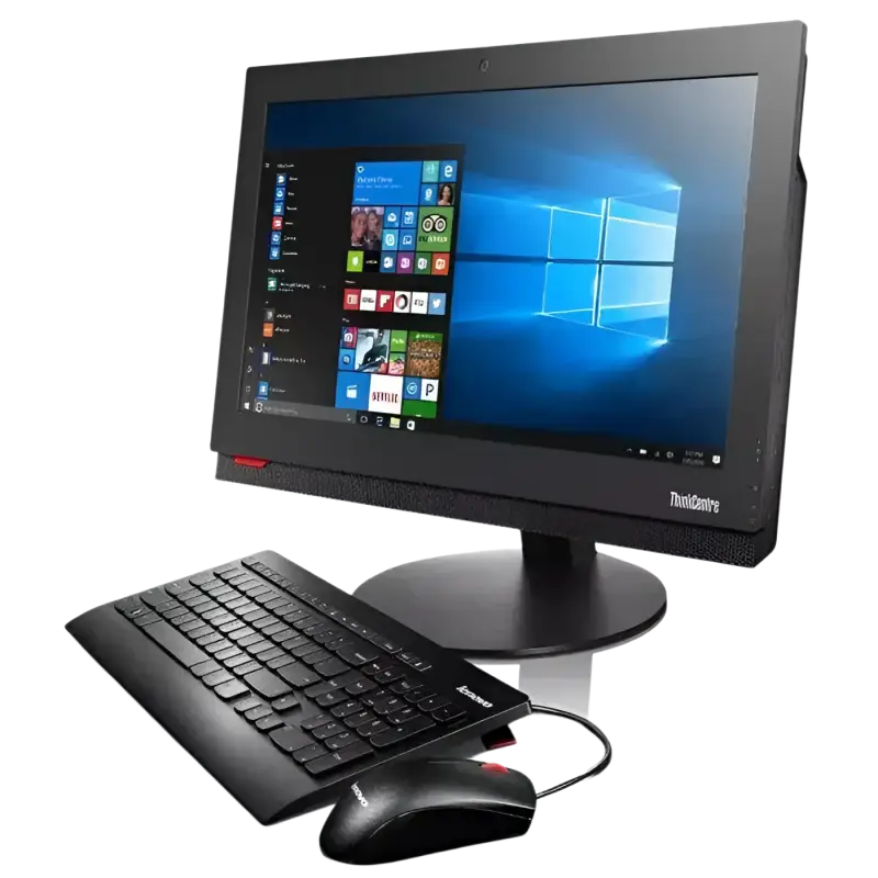 Lenovo ThinkCentre M93z (ALL IN ONE) PC intel Core i5- 16Gb RAM 500GB SSD Hard Drive 23’’ LCD Monitor Windows 10