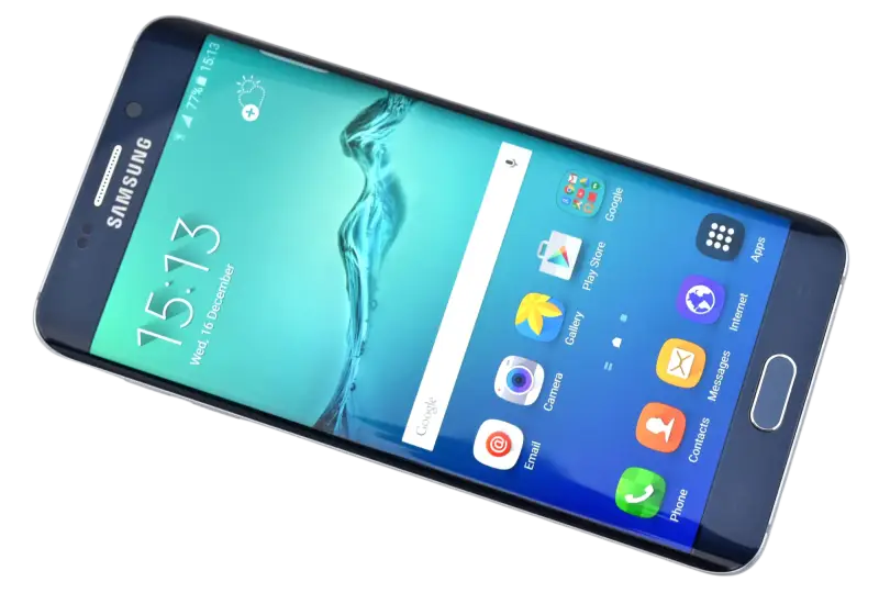 Samsung - Galaxy S6 Edge - 64GB - Blue -A - Samsung Mobile