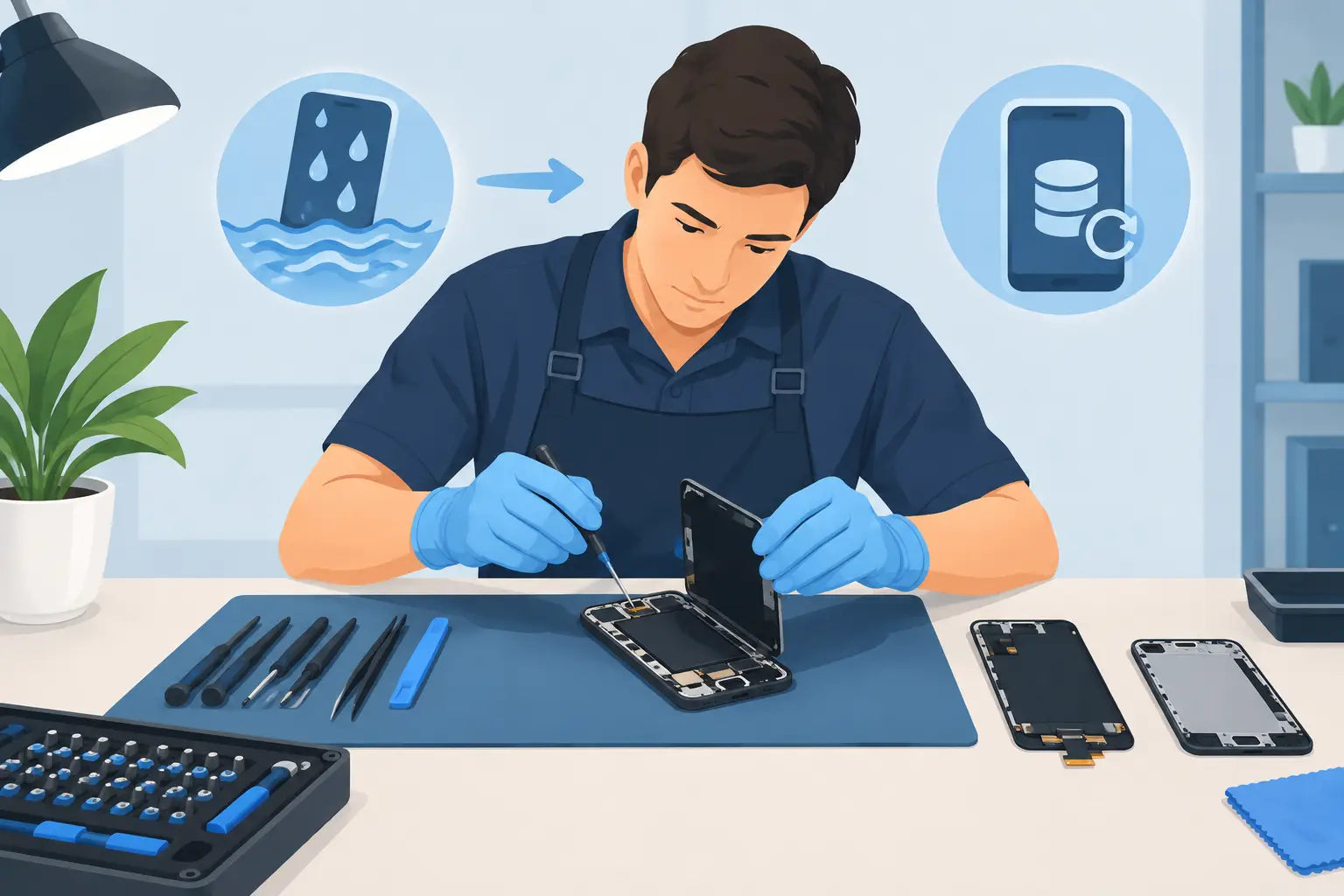 How to Recover Water Damaged Phone Data Safely