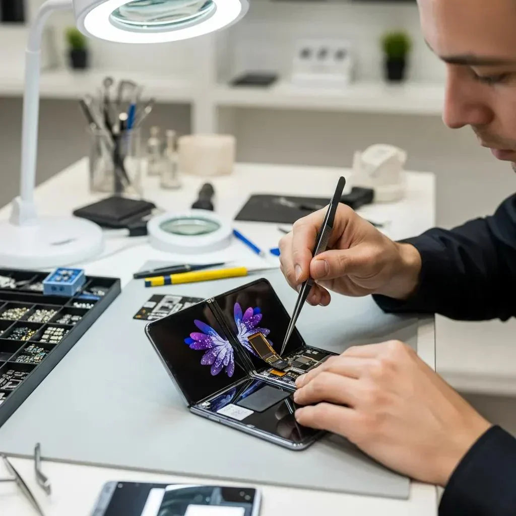 Expert Samsung Flip or Fold Screen & Back Glass Repair Services