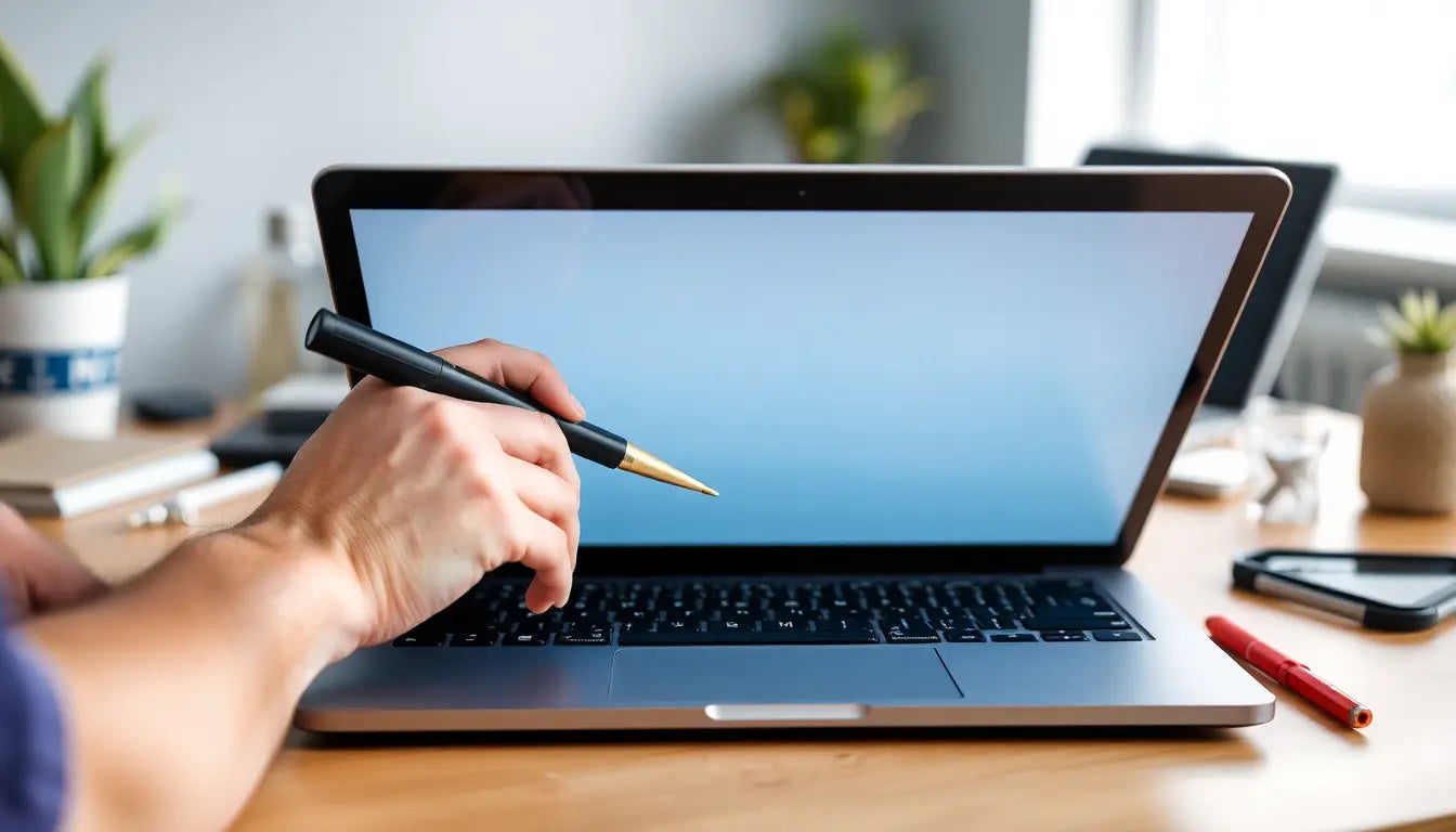 repairing a laptop screen