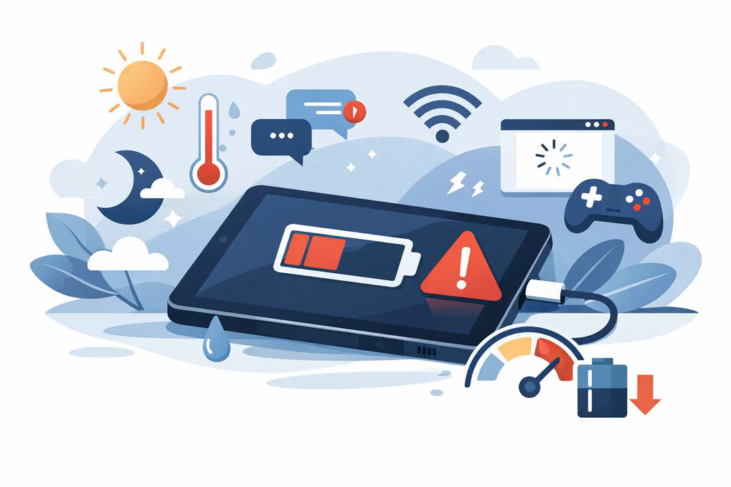 Why Does My Tablet Drain Fast? 9 Common Causes