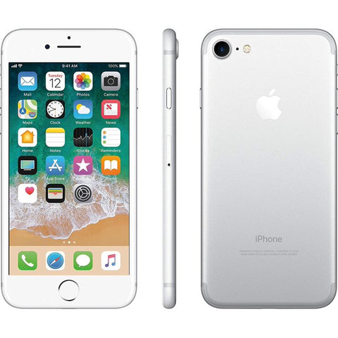 iPhone 7 silver 128GB Unlocked | 96% battery health