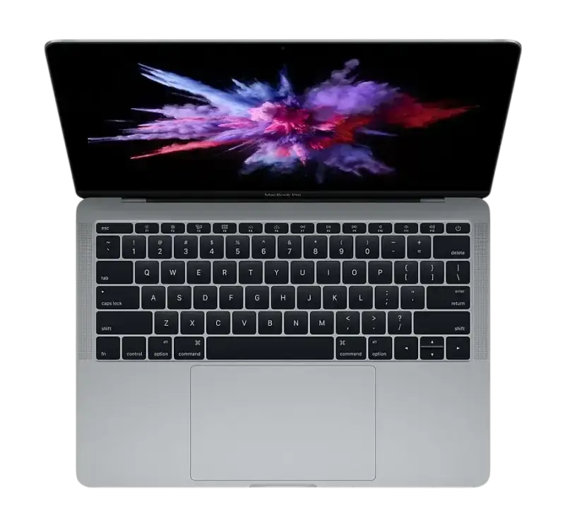 2016 Apple MacBook Pro 13 inch with Retina Display and Touch Bar featuring a sleek design