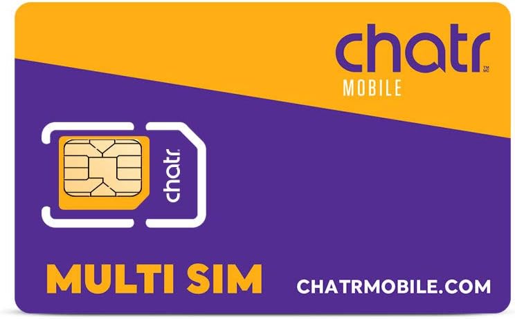 chatr Prepaid Multi SIM Card 3-in-1 Canada