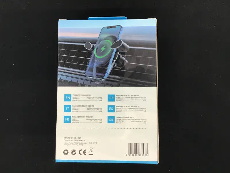 Ezra car bracket ; wireless charging