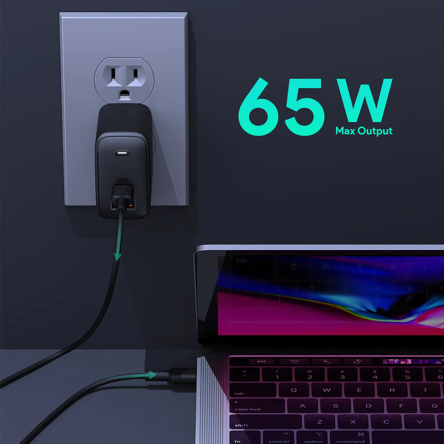 AUKEY PA-B3 Omnia 65W Fast USB C Charger