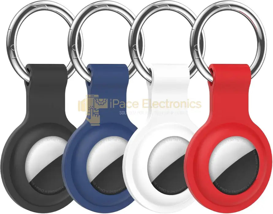 Air Tag Holder Silicone Airtags Key Ring Cases Tags Chain Accessories