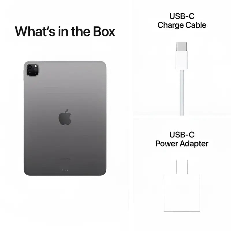 Apple iPad Pro 11’’ 128GB with Wi-Fi 6E (4th Generation) (M2)- Space Grey - Apple