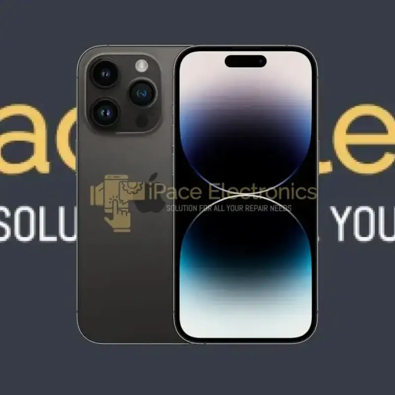 Apple iPhone 14 Pro Max 128GB Space Black showcasing sleek design and advanced camera features