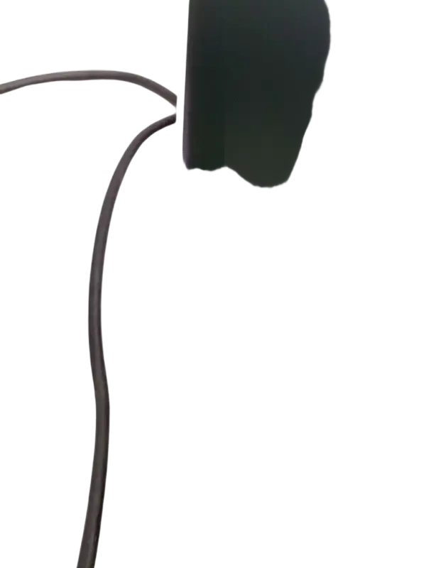 A sleek dark gray apple magsafe charging cable with matte finish for apple studio display nano-texture glass vesa mount adapter