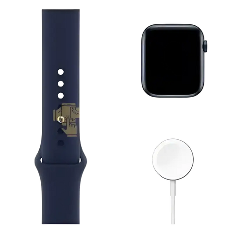 Apple Watch Series 5 44mm for sale with sleek black design and vibrant display for notifications and health tracking