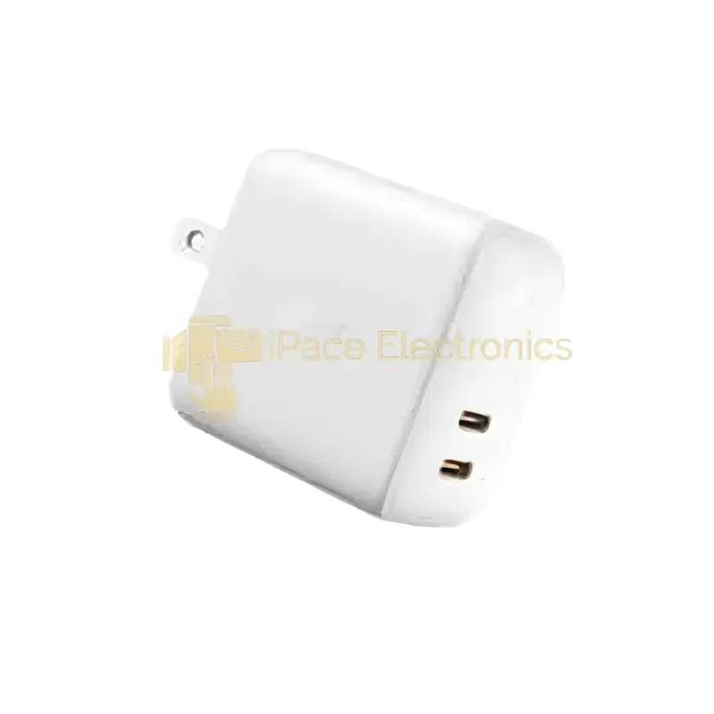 AUKEY Omnia 65W USB C charger in white, ideal for fast charging devices efficiently