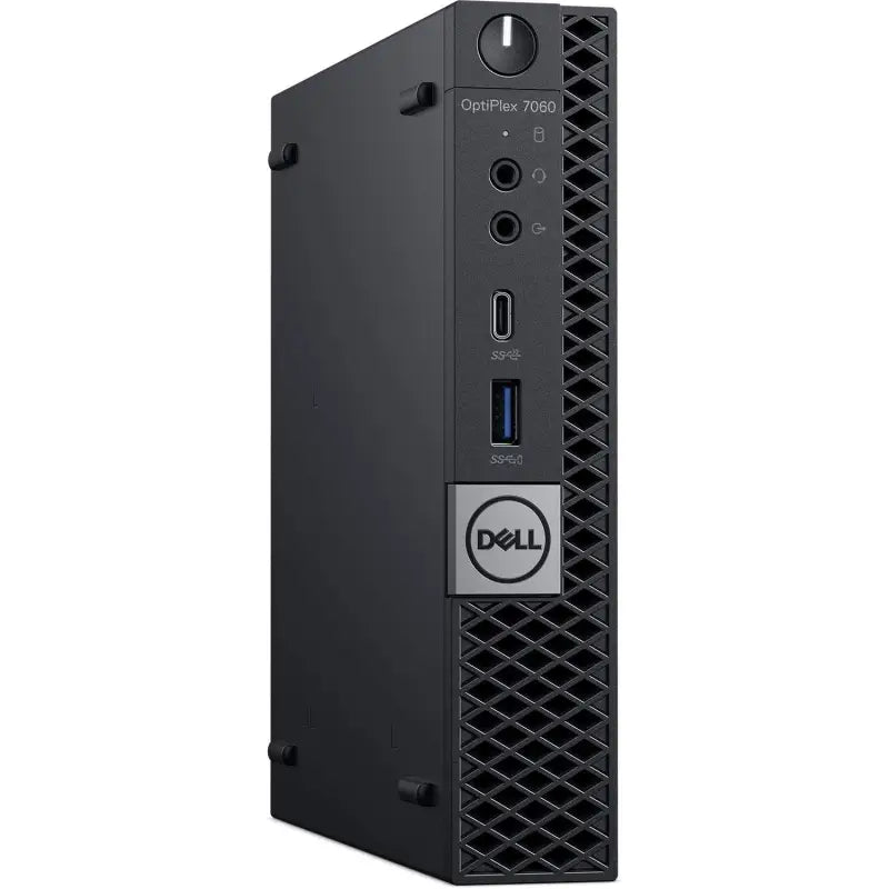 Dell OptiPlex 7060 Refurbished Micro Desktop Computer - Intel Core i5-8500T - 256GB SSD - 1TB HDD- 16 GB RAM - Windows