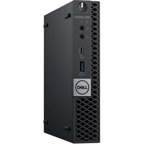 Dell OptiPlex 7060 Refurbished Micro Desktop Computer - Intel Core i5-8500T - 256GB SSD - 1TB HDD- 16 GB RAM - Windows
