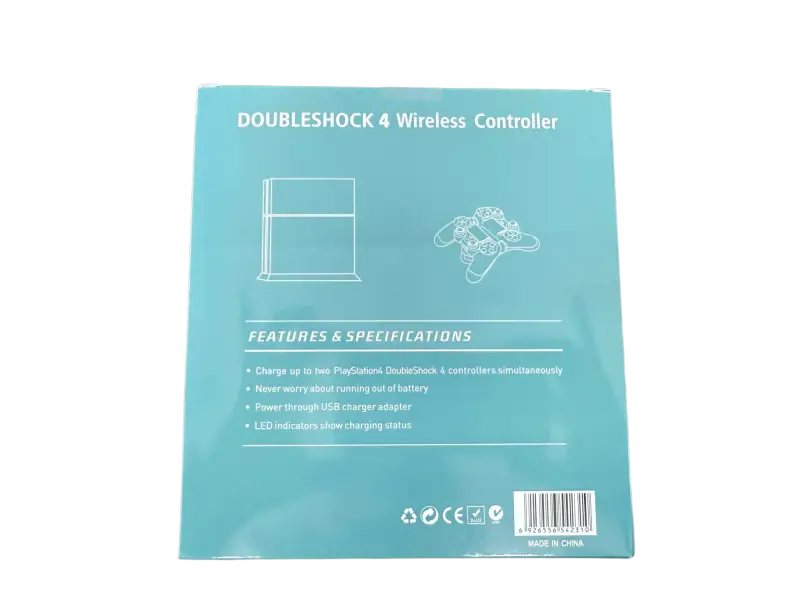 DualShock 4 Jet Black Controller - PlayStation 4 - Accessories