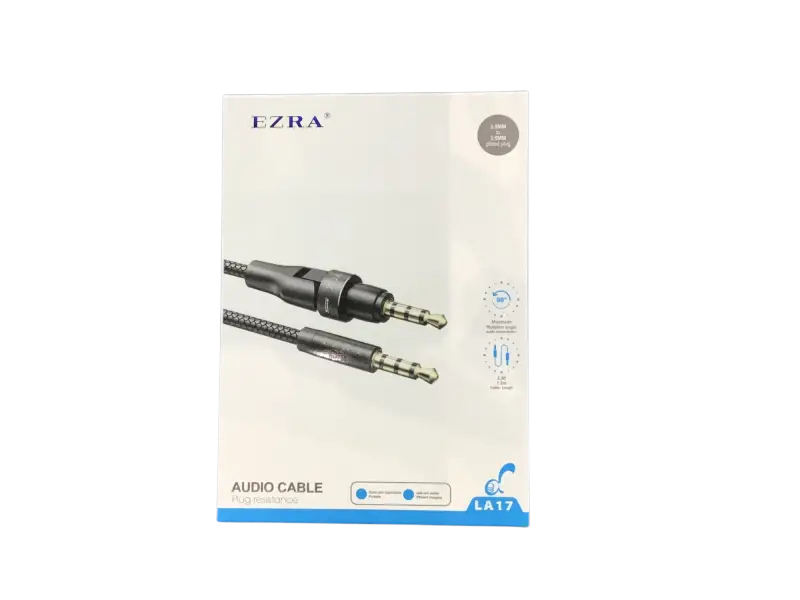 Ezra audio cable plug resistance - Accessories