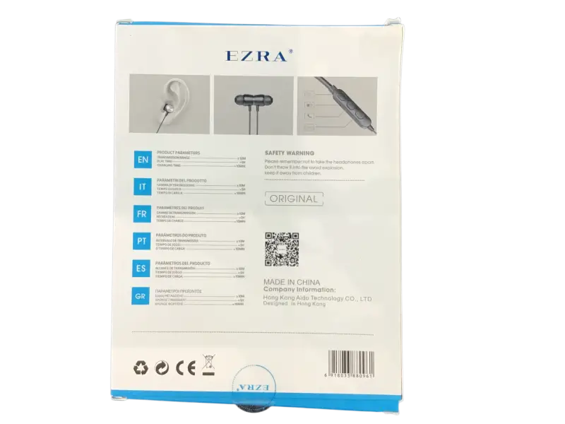 Ezra earphones - wireless sports series - Accessories