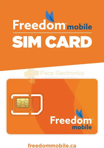 Freedom Mobile Prepaid Sim Card Accessories