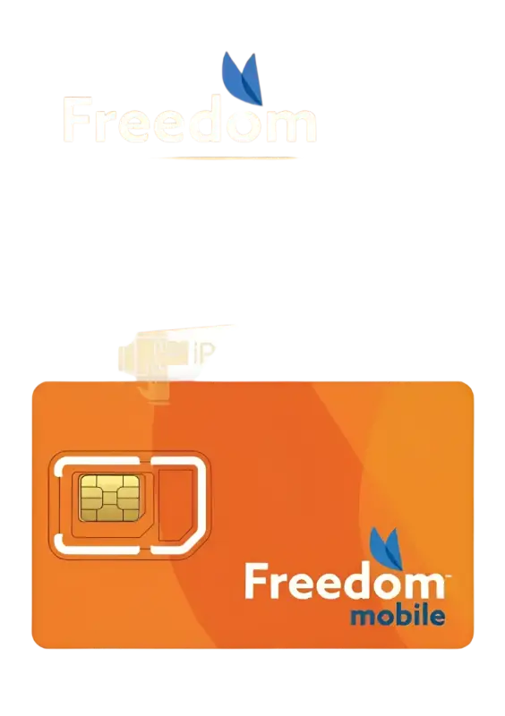 Freedom Mobile prepaid SIM card from IPace Electronics for affordable mobile plans