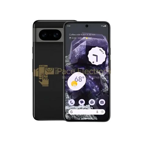 Google Pixel 8 unlocked smartphone featuring a sleek design and vibrant display from IPace Electronics