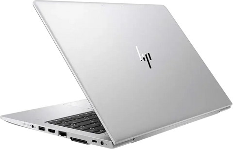 HP EliteBook 840 G5 laptop with Windows operating system and sleek metallic design