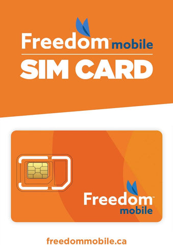 Freedom Mobile Prepaid SIM Card