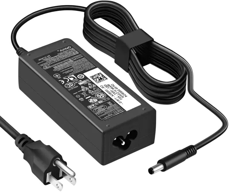 IPace Electronics Dell laptop charger 19.5V 2.31A with power cord and connector for reliable charging