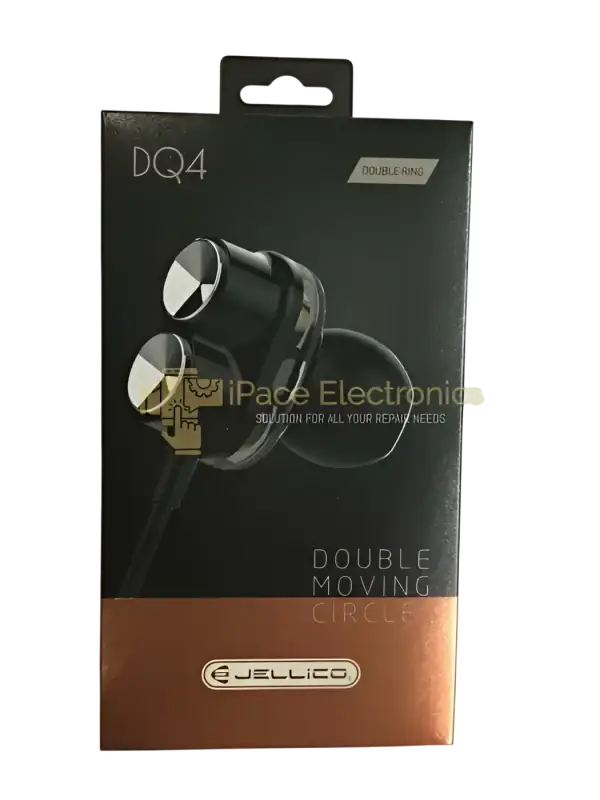 DQ4 Double Moving Circle headphones by iPace Electronics featuring a sleek design and high-quality audio performance