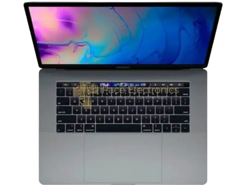 2019 MacBook Pro 15.4 inch for sale showcasing the sleek design and backlit keyboard