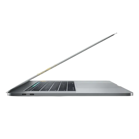 2019 MacBook Pro 15.4 inch for sale showcasing the sleek design and backlit keyboard