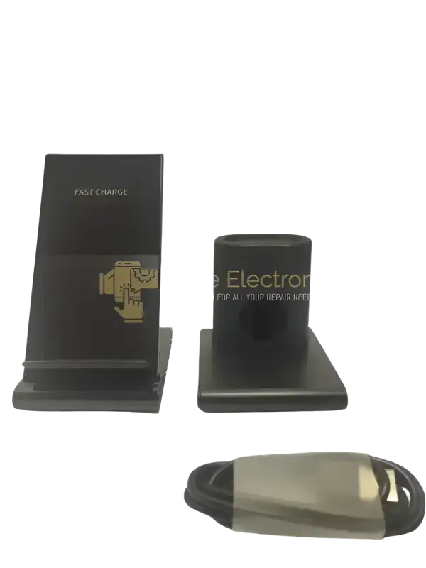 IPace Electronics 3 in 1 wireless charging station with sleek design for fast and convenient device charging