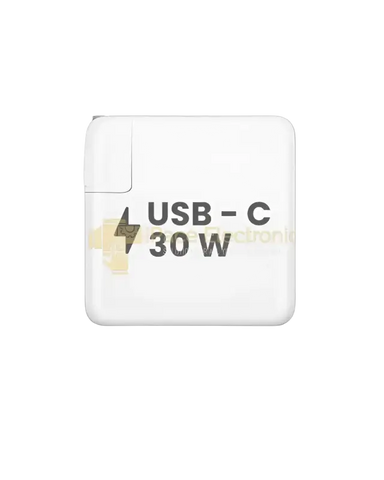 iPace Electronics 30W USB-C charger for MacBook with compact design for fast charging