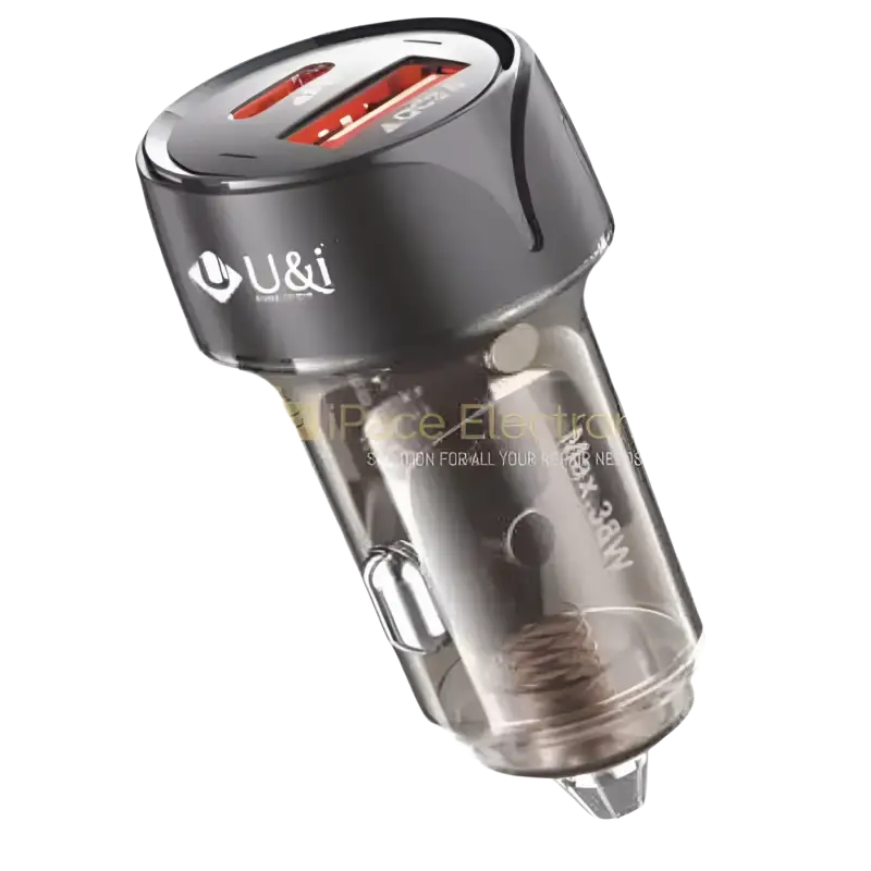 IPace Electronics 38W dual port car charger for rapid charging on the go