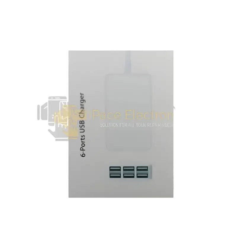 IPace Electronics 6-port USB charging station for fast and efficient device charging