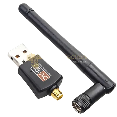iPace Electronics 600mbps USB WiFi adapter with external antenna for improved wireless connectivity