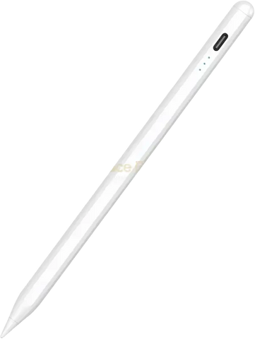 IPace Electronics Active Stylus Pen for Tablets in White with Pressure Sensitivity and Precise Control
