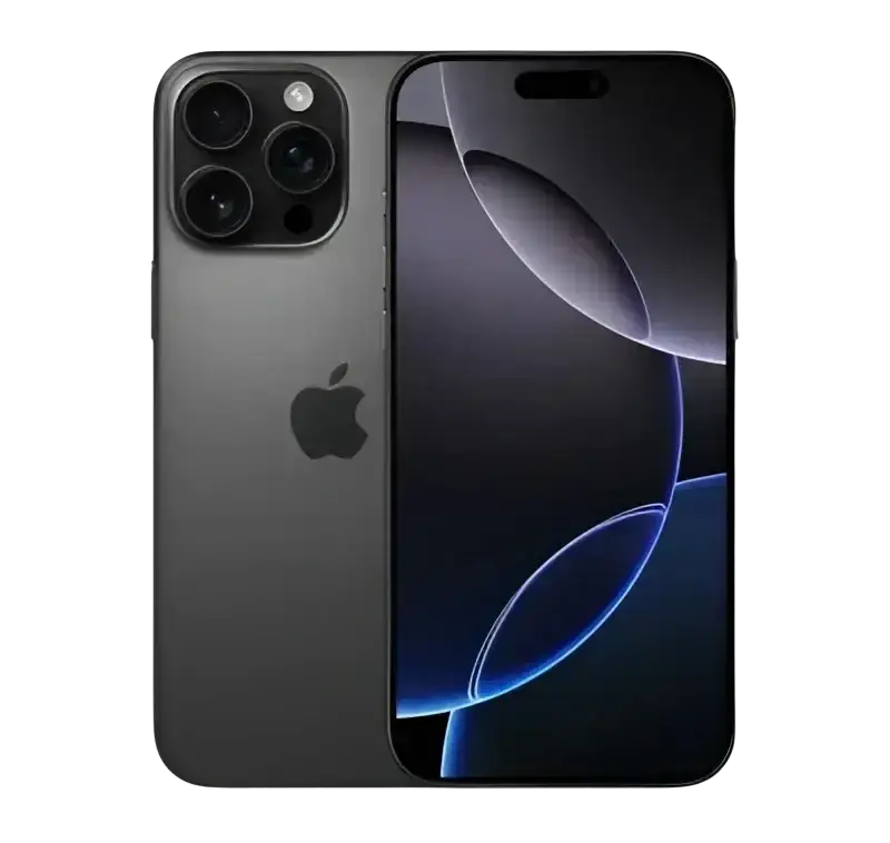 IPace Electronics Apple iPhone 15 Pro Max Unlocked in Black Titanium with Super Retina XDR display