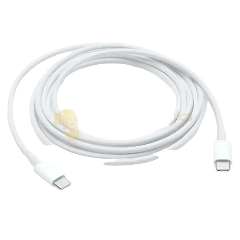 Apple USB-C charging cable 2m in white for fast charging and data transfer compatibility