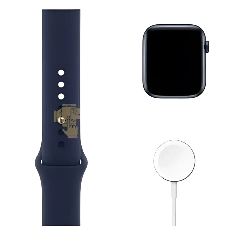 Apple Watch Series 6 Blue LTE with Sport Band and Magnetic Charger for Fitness Tracking
