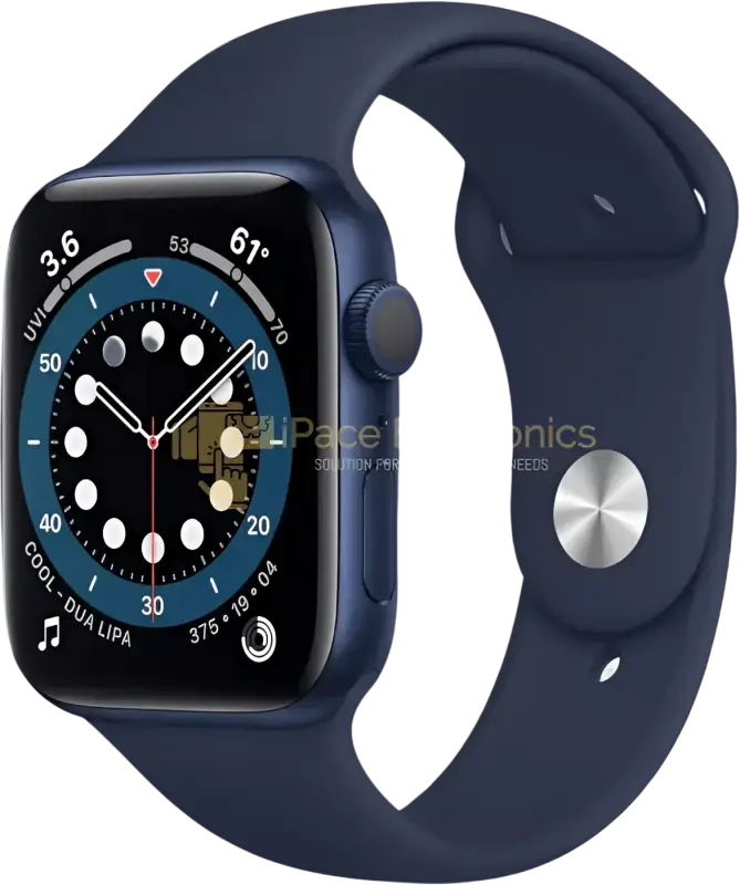 Apple Watch Series 6 Blue LTE with sleek design and customizable watch faces