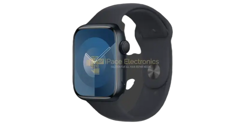 Apple Watch Series 9 41mm GPS Cellular in black with sleek design and modern features