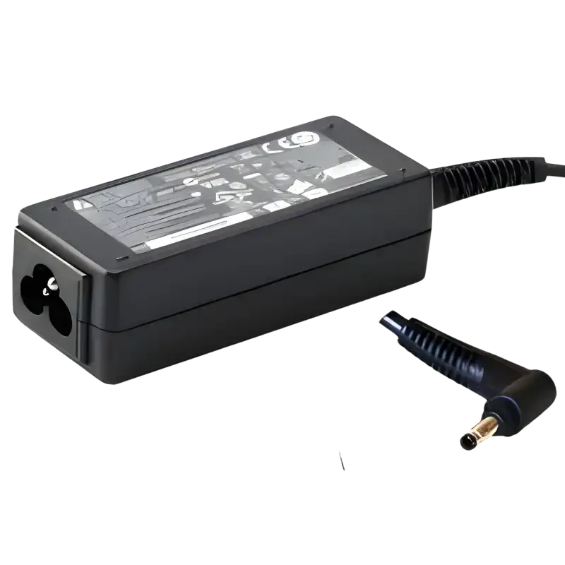 IPace Electronics ASUS X202E laptop adapter with a sleek design and curved power connector