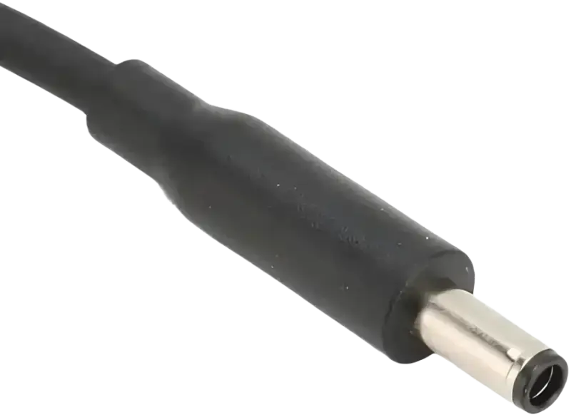 Close-up of IPace Electronics Dell laptop adapter converter cable end for reliable power connection