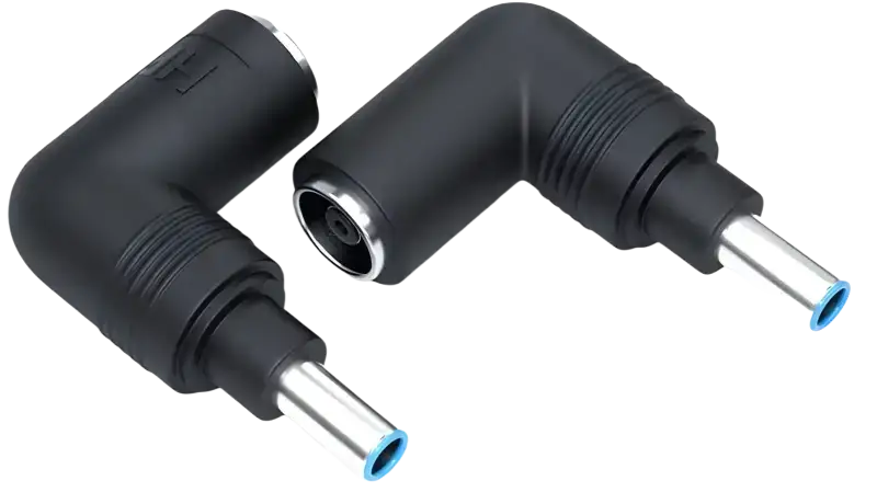 IPace Electronics HP laptop charger tip adapter with angled design for easy connectivity