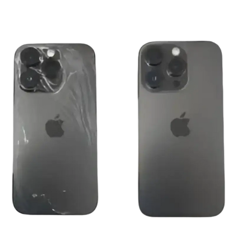 iPhone back glass repair replacement parts with protective film for easy installation