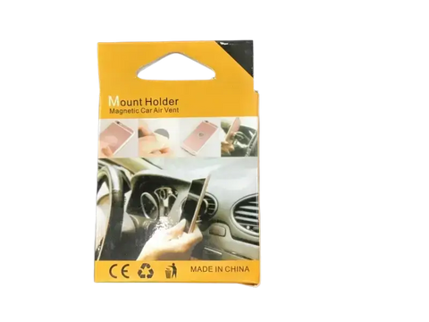 Mount Holder for Secure Use with Magnetic Car Air Vent Phone Holder by IPace Electronics