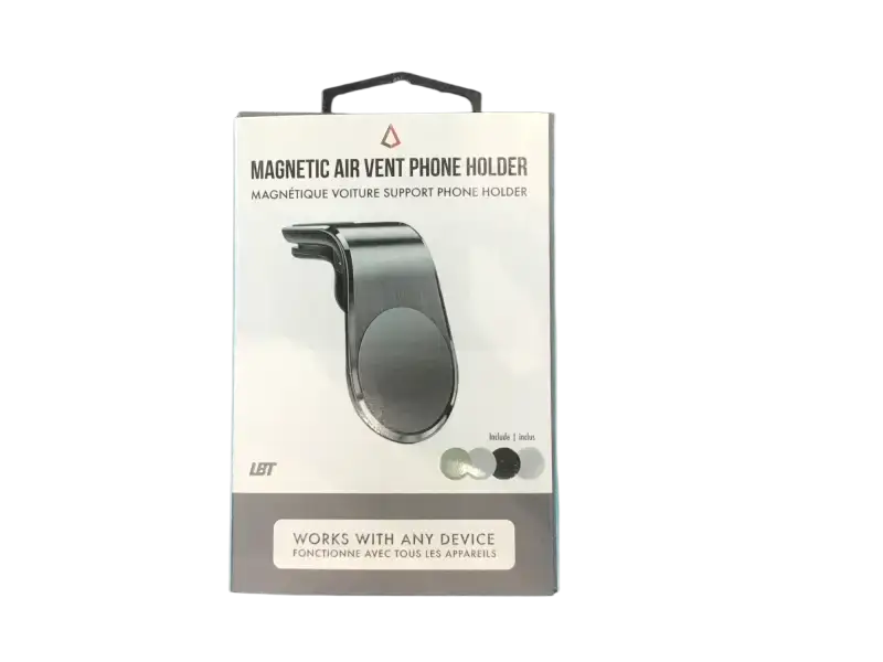 IPace Electronics magnetic car phone holder designed for easy vent installation and universal compatibility